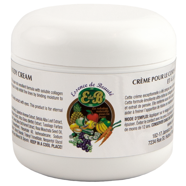 Collagen & Vitamin E Face and Body Crème - Essence de Beauté
