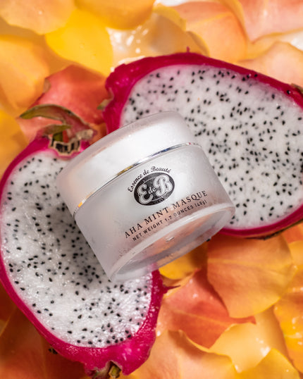 Masque aux AHA et à la menthe