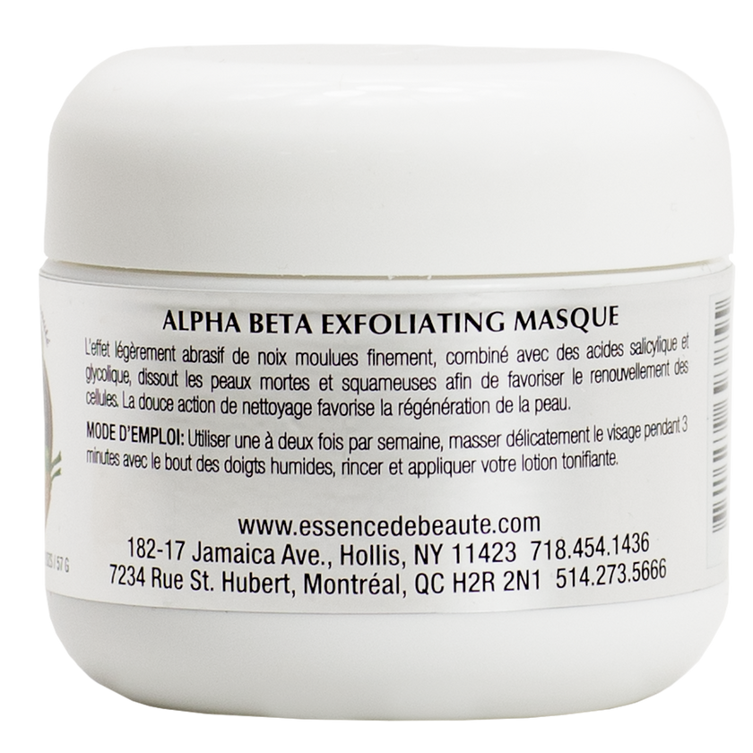Alpha Beta Exfoliating Masque - Essence de Beauté